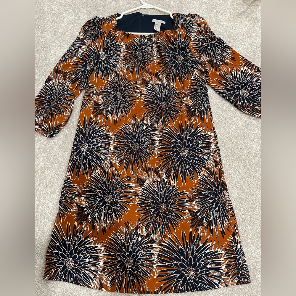 H&M printed dress size 6